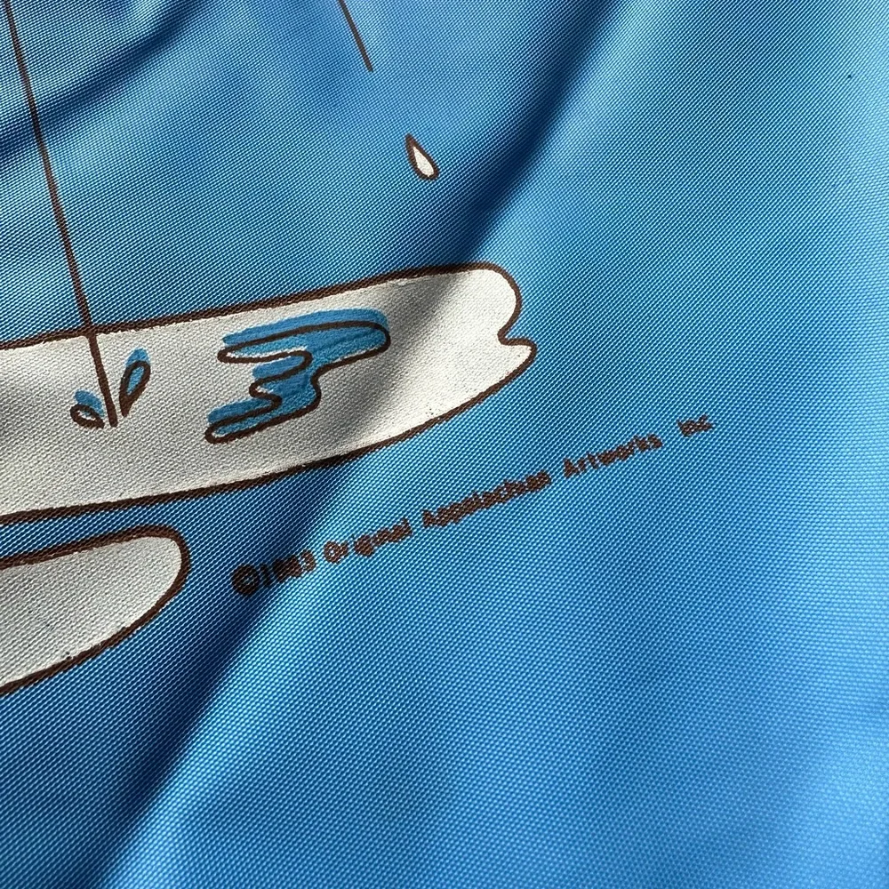 Vintage 1983 Cabbage Patch Kids Doll Pink And Blue Vinyl Raincoat Size 4 - Picture 13 of 13